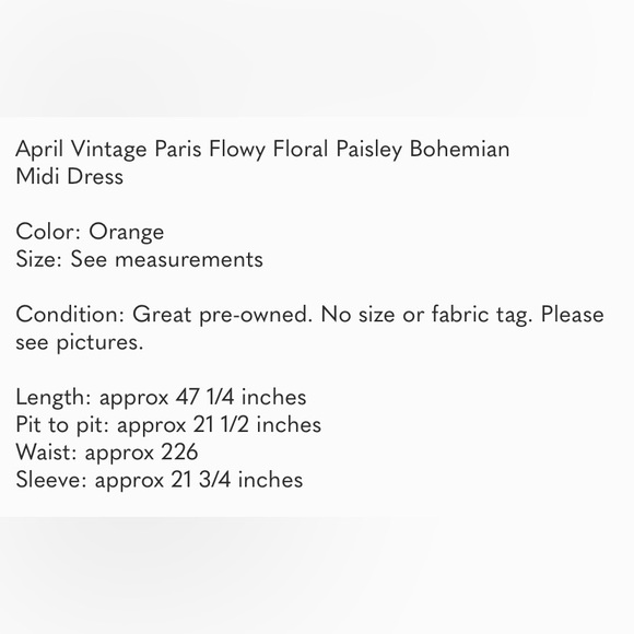 EUC Floral Bohemian Maxi Dress - Picture 6 of 6